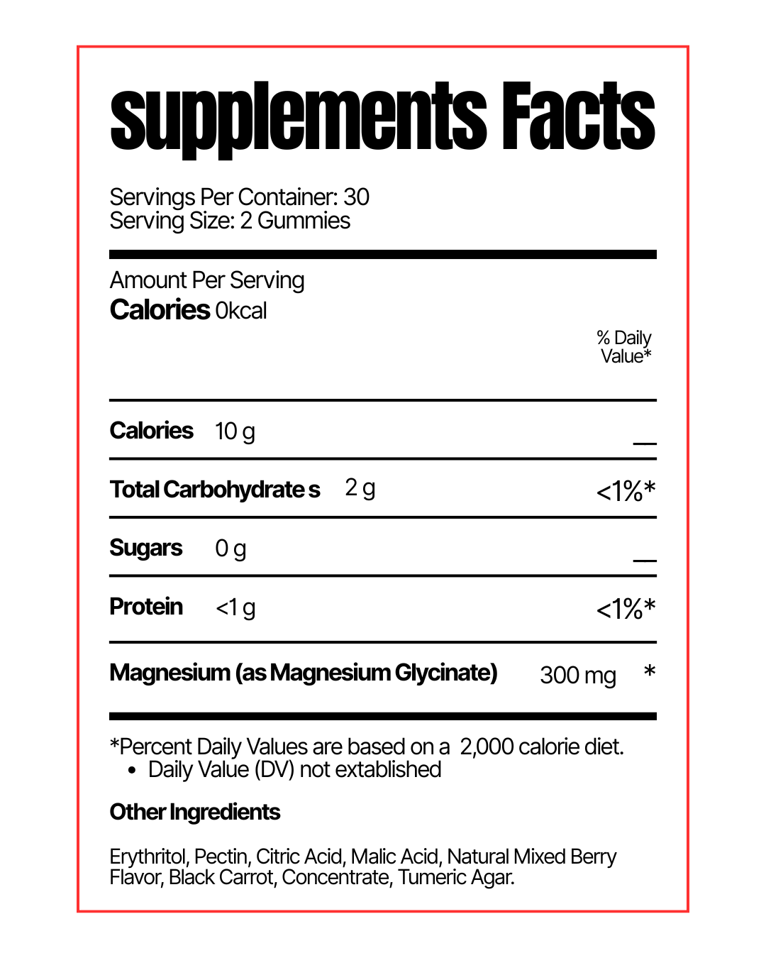 MAGNESIUM CALM GUMMIES